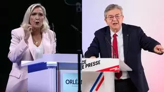 ¿Quién saca más rédito del malestar social en Francia, Mélenchon o Le Pen?