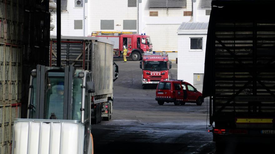 Evacuen la planta de Bon Àrea de Guissona per un incendi a la sala d&#039;elaborats que ha provocat una fuita d&#039;amoníac