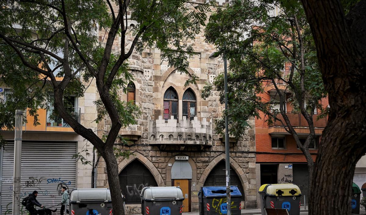 El Castell de la Pepa, en el barrio de Santa Eulàlia de L'Hospitalet.