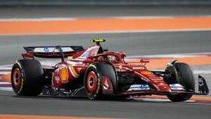 Carlos Sainz, durante la Carrera Sprint del GP de Qatar