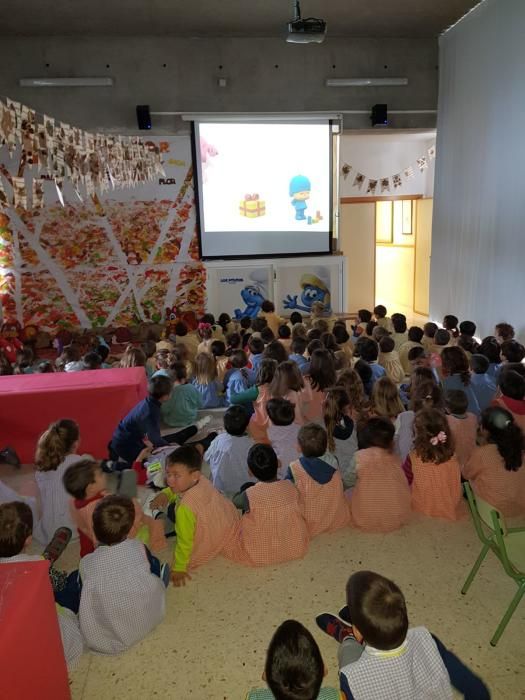 El recreo de los coles por el temporal