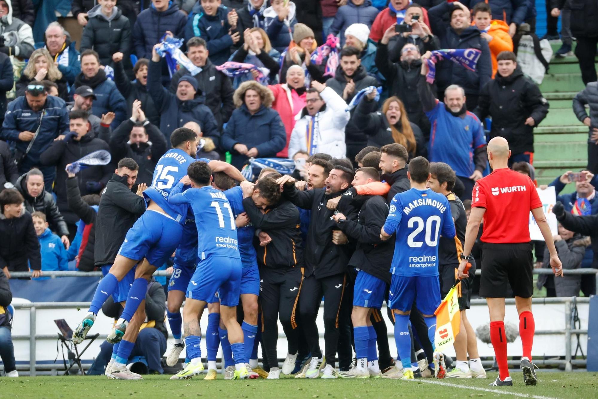 Las mejores imágenes del Getafe-Celta