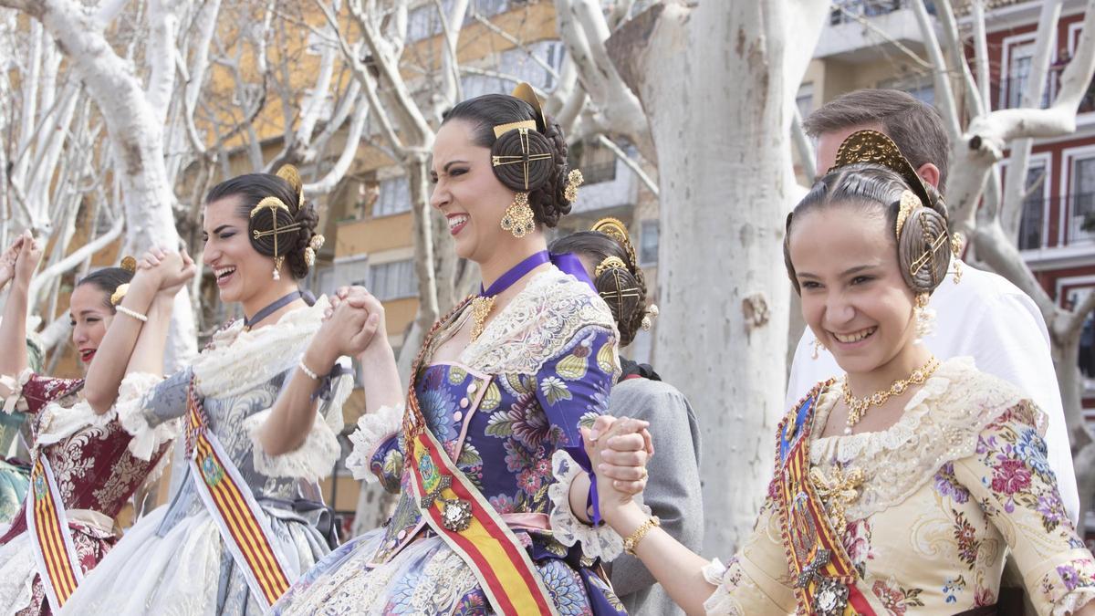 Así ha sido la mascletà de hoy, lunes 18 de marzo en Xàtiva