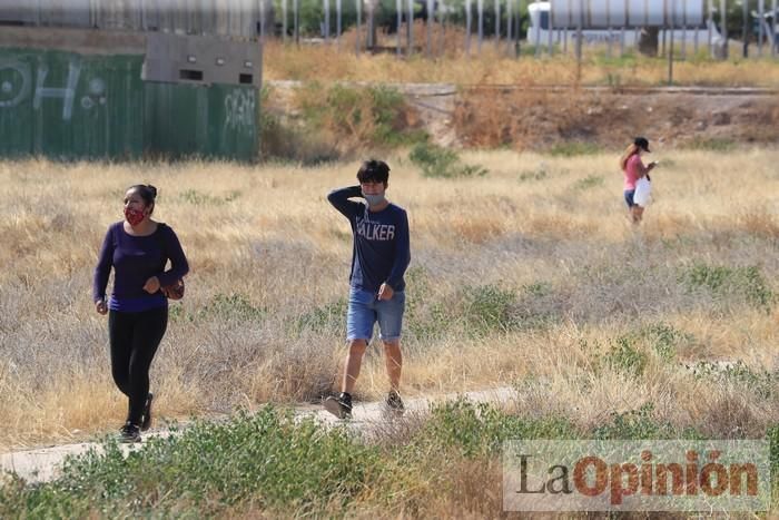 Totana protesta ante su vuelta a la fase 1