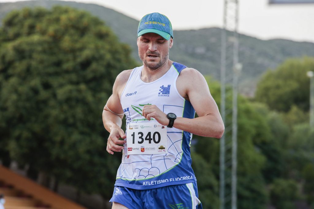 Campeonato regional de atletismo. Primera jornada