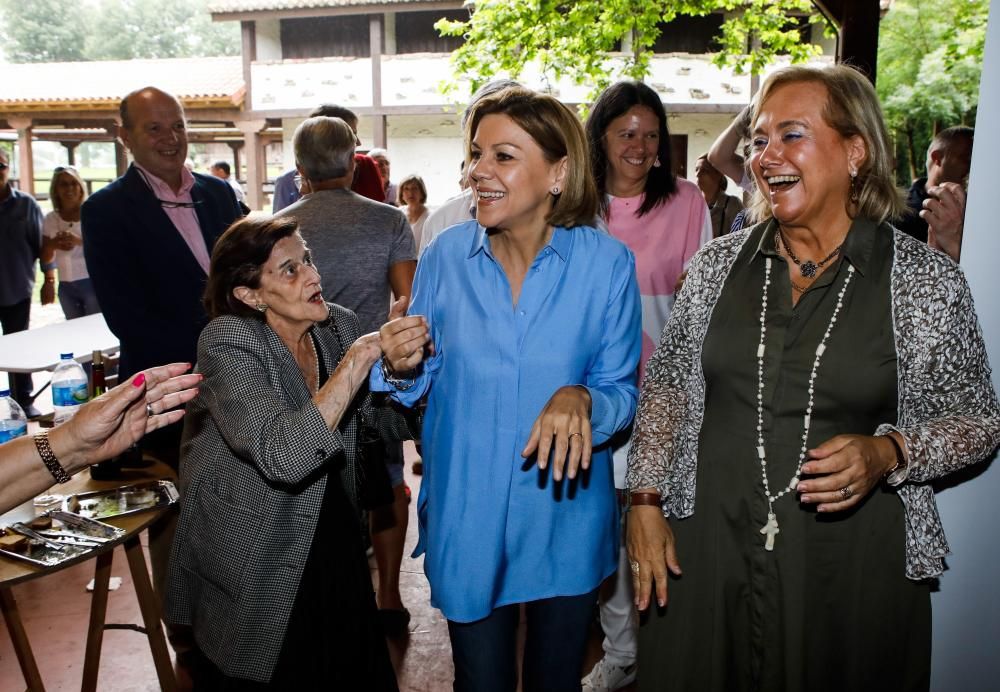 Espicha del PP en Gijón con Dolores de Cospedal