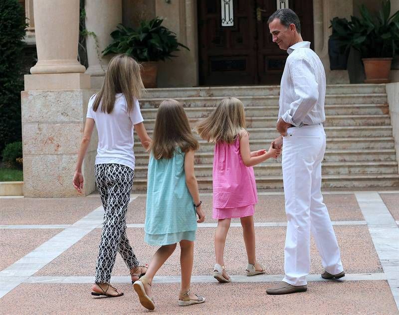 Felipe y Letizia, reyes en Mallorca