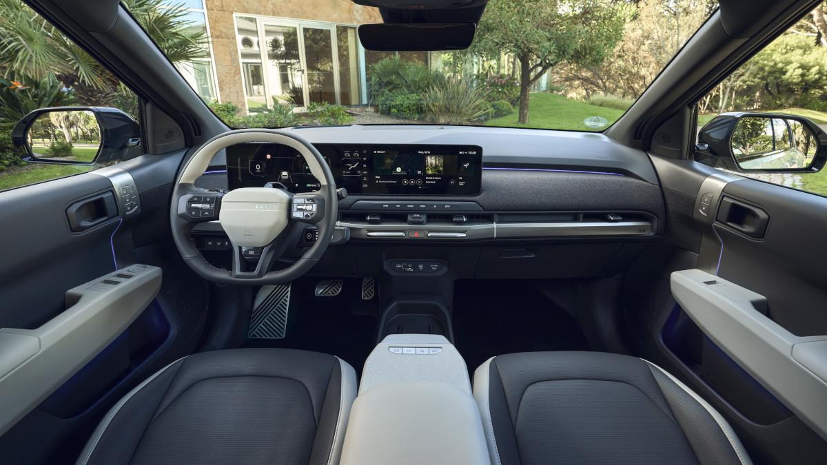 Interior del Kia EV3