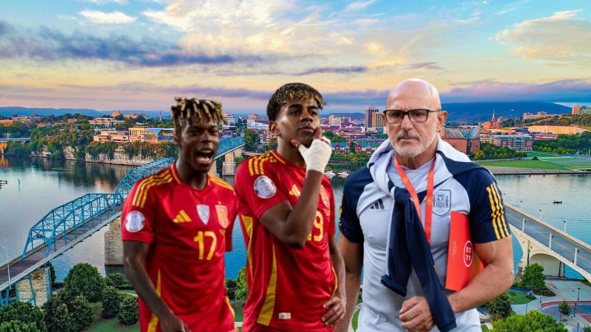 La selección española se concentrará en Chattanooga, Tennessee