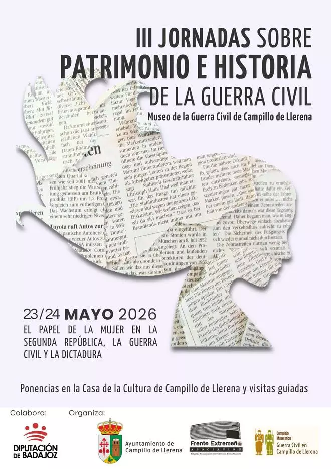 Campillo de Llerena analiza el papel femenino en la historia contemporánea