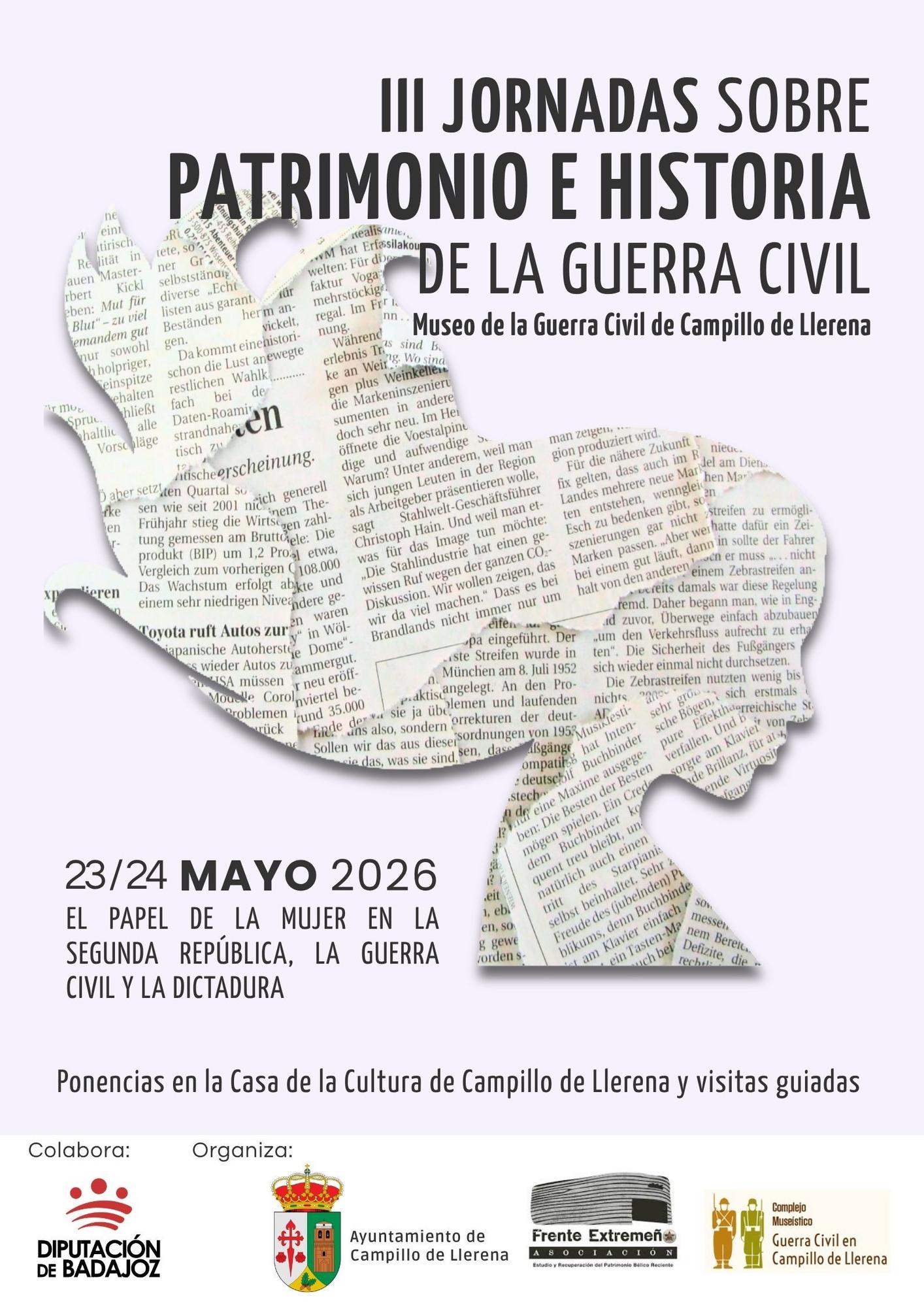 Cartel de las jornadas.