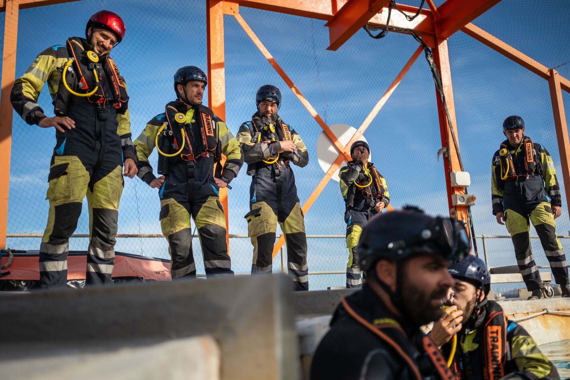 Curso de formación del EIRIF en amerizajes de helicópteros