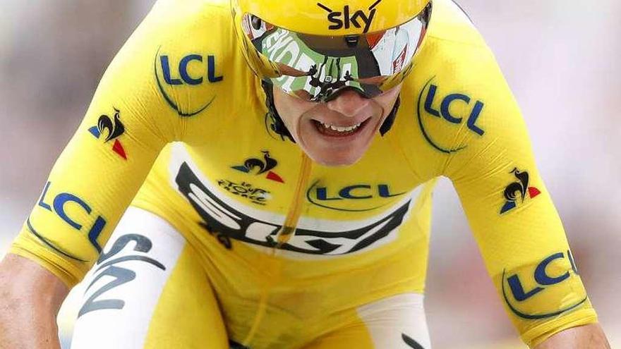 Froome, intratable, y Landa, a un segundo del podio