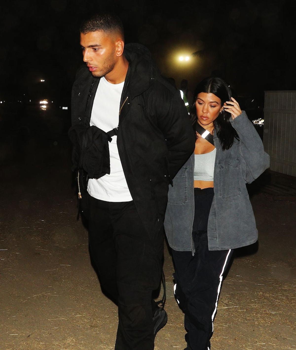 Younes Bendjima y Kourtney Kardashian
