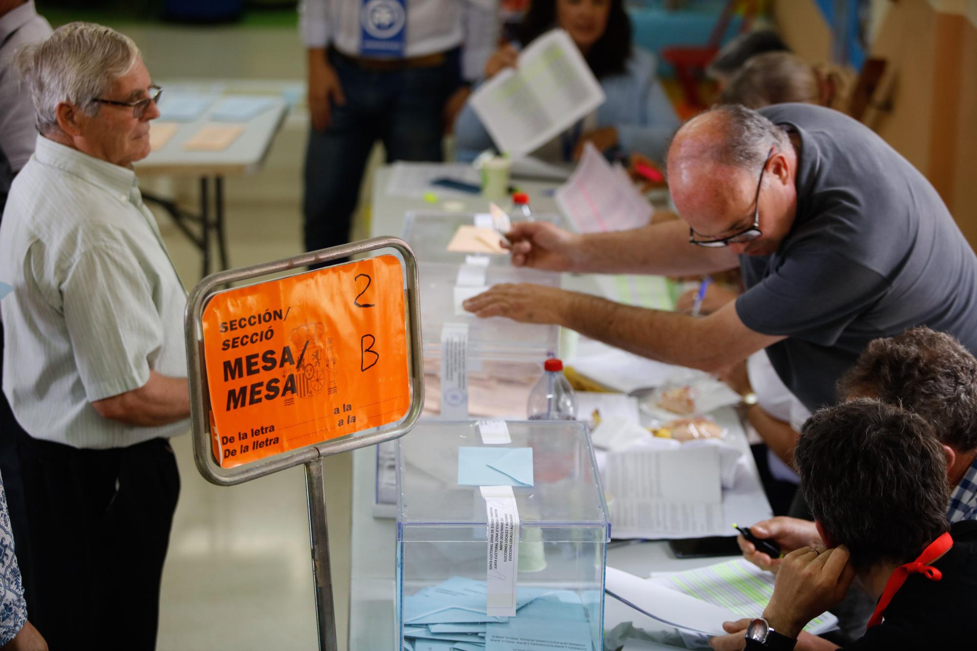 Todas las imágenes de la jornada de elecciones en Ibiza y Formentera