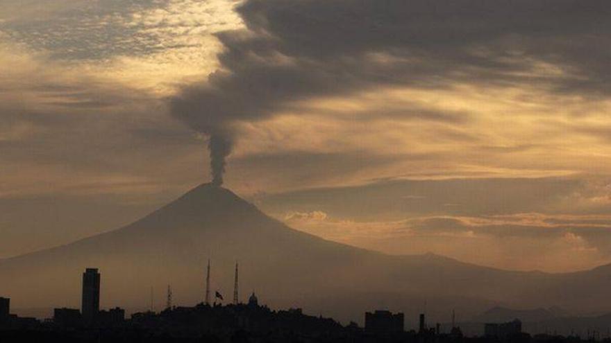 El volcán Popocatépetl amenaza el centro de México