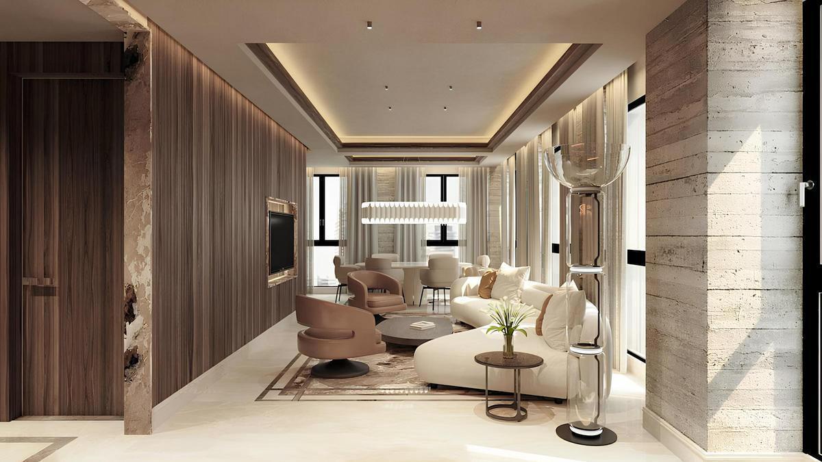 Interior de The Bank, el nuevo hotel de 5 estrellas GL de la cadena Myr en València.