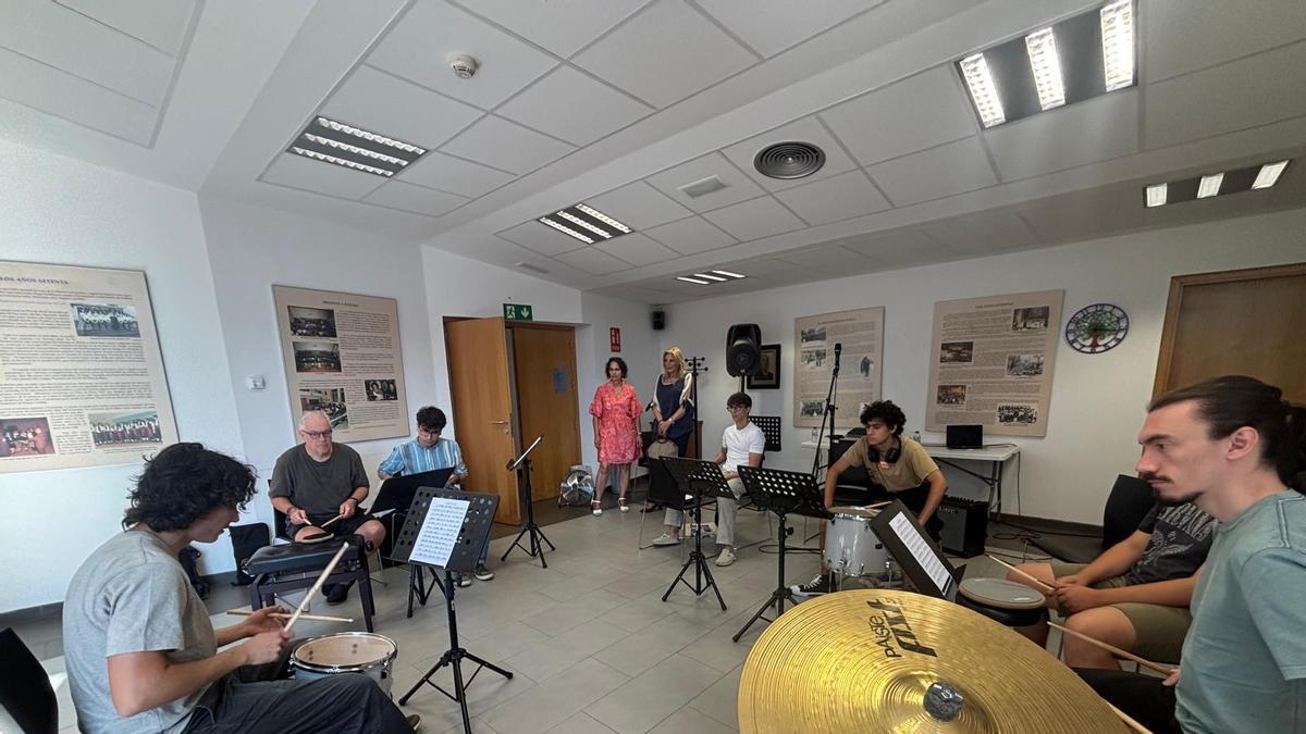 EN IMÁGENES. Seminario de improvisación y jazz en la Pola