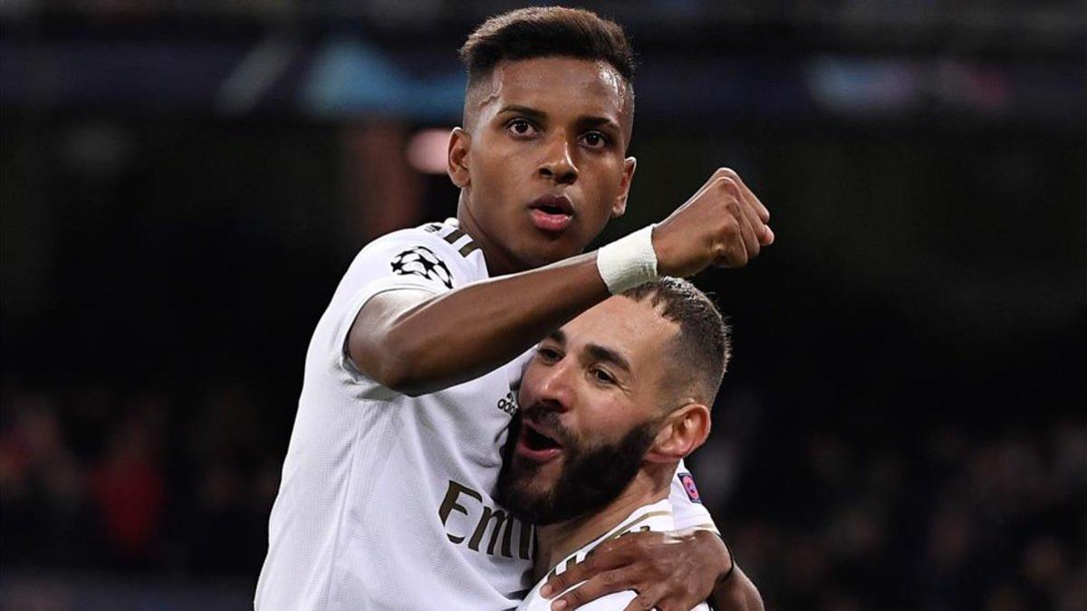 Rodrygo fue el gran protagonista del partido ante el 'Galata'