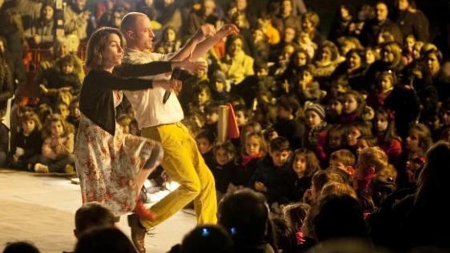 Imagen de archivo del festival de calle de Ontinyent.