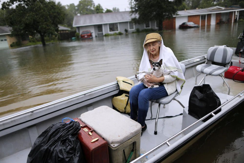 La tormenta tropical Harvey asola Texas