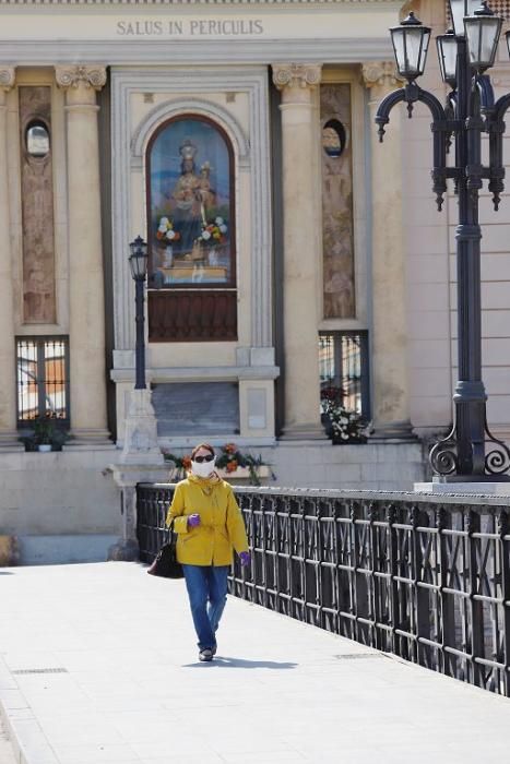 Murcia en su tercer domingo de confinamiento