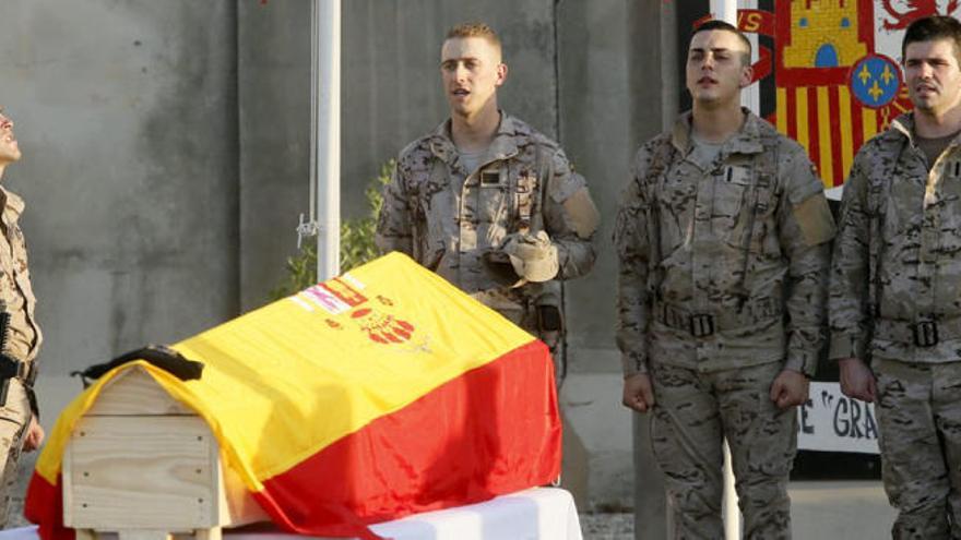 Llega a casa el cuerpo del soldado valencianista muerto en Irak