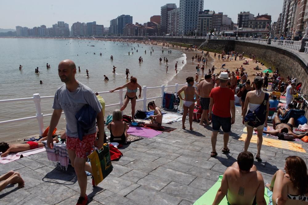 Ola de calor en Asturias