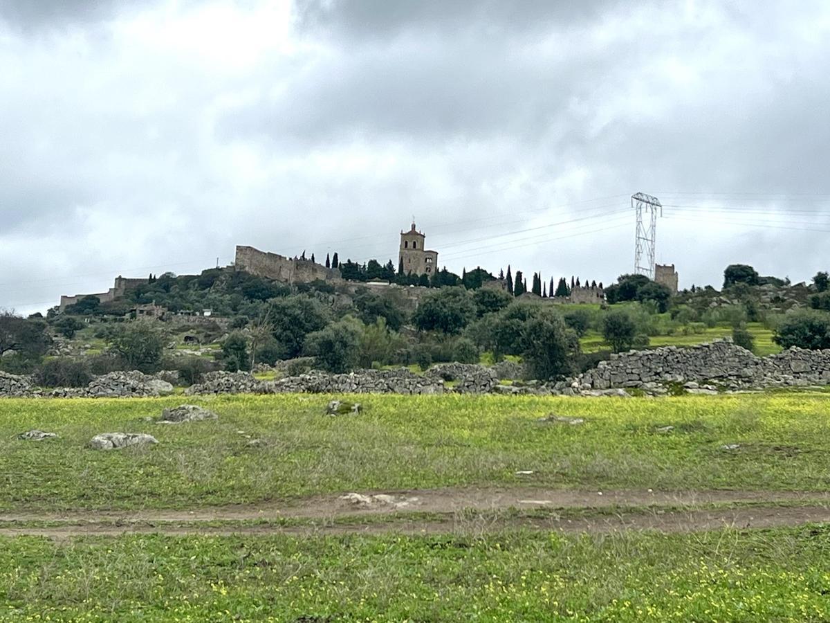 Zona del berrocal trujillano en la que quieren instalarse varias torres.