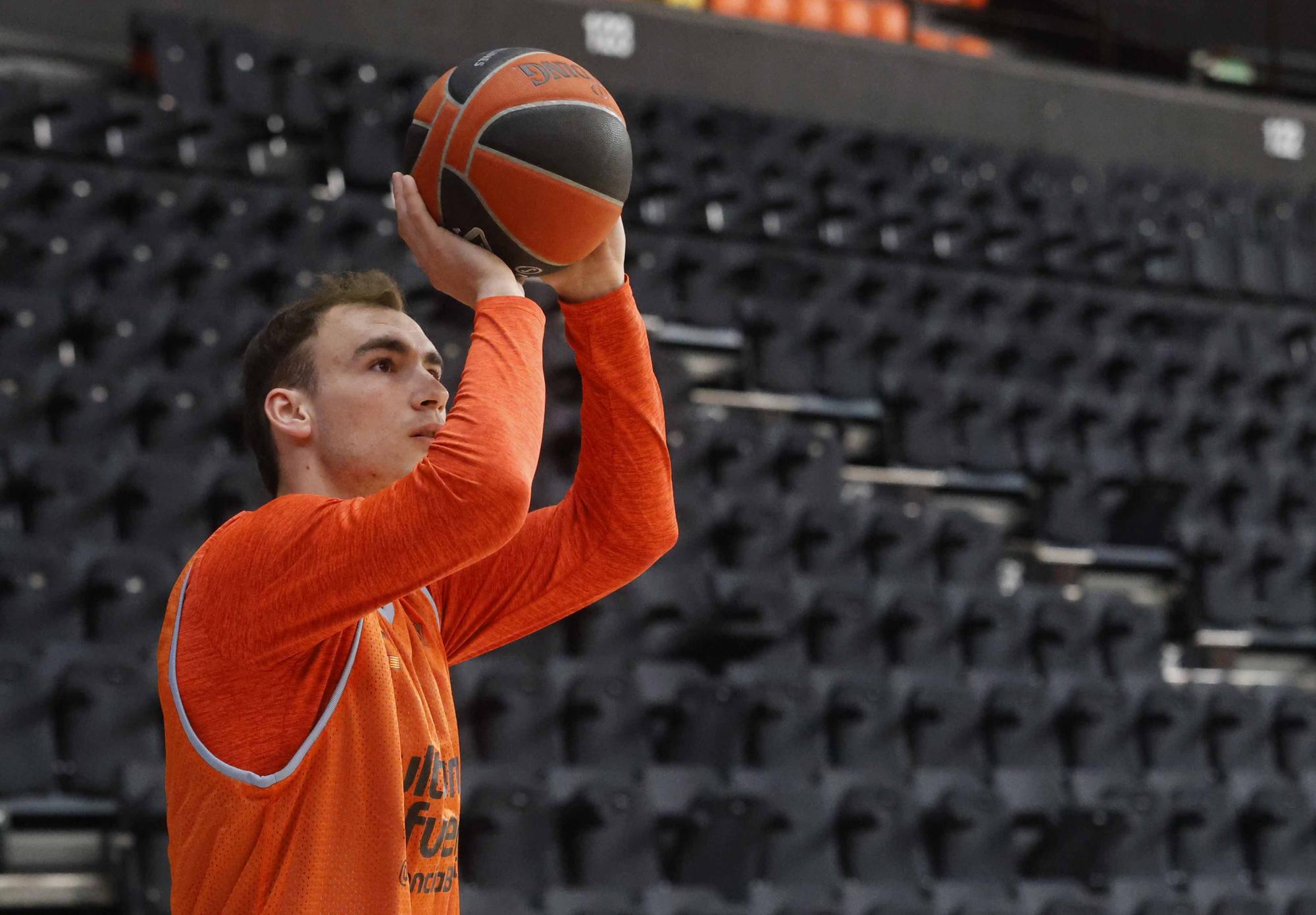 Entrenamiento Valencia Basket Club