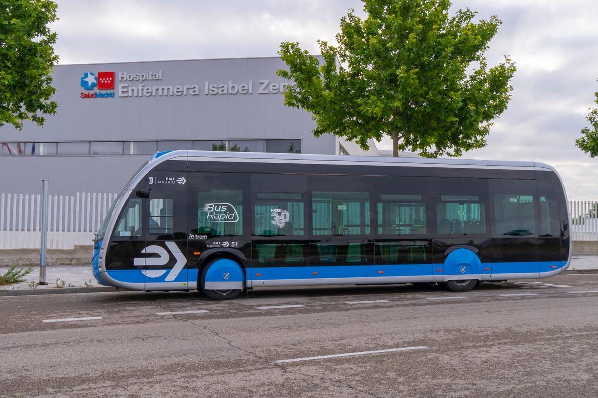 Este es el Bus Rapid de Madrid