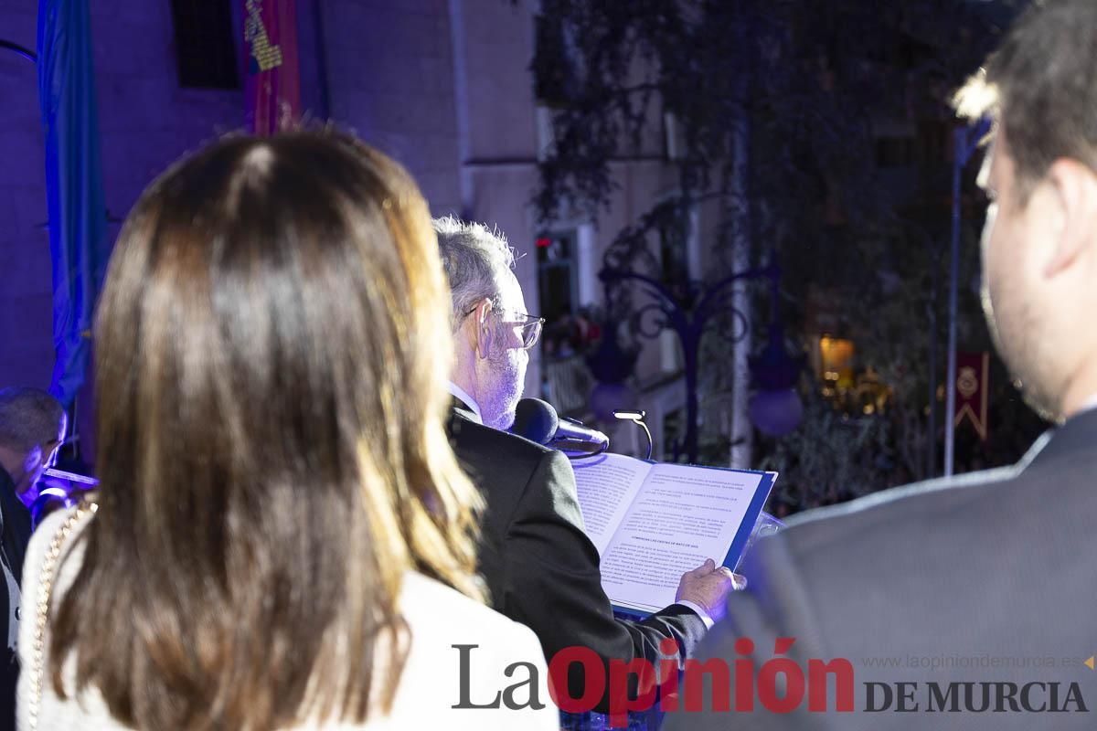 Pregón de Fiestas en Caravaca