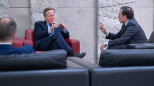 David Cameron y Jose Manuel Alabres