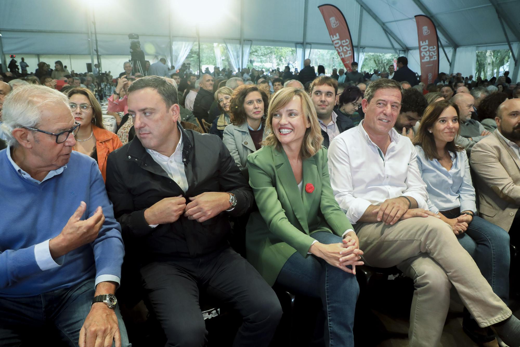 Fiesta de los socialistas gallegos en Siguieiro