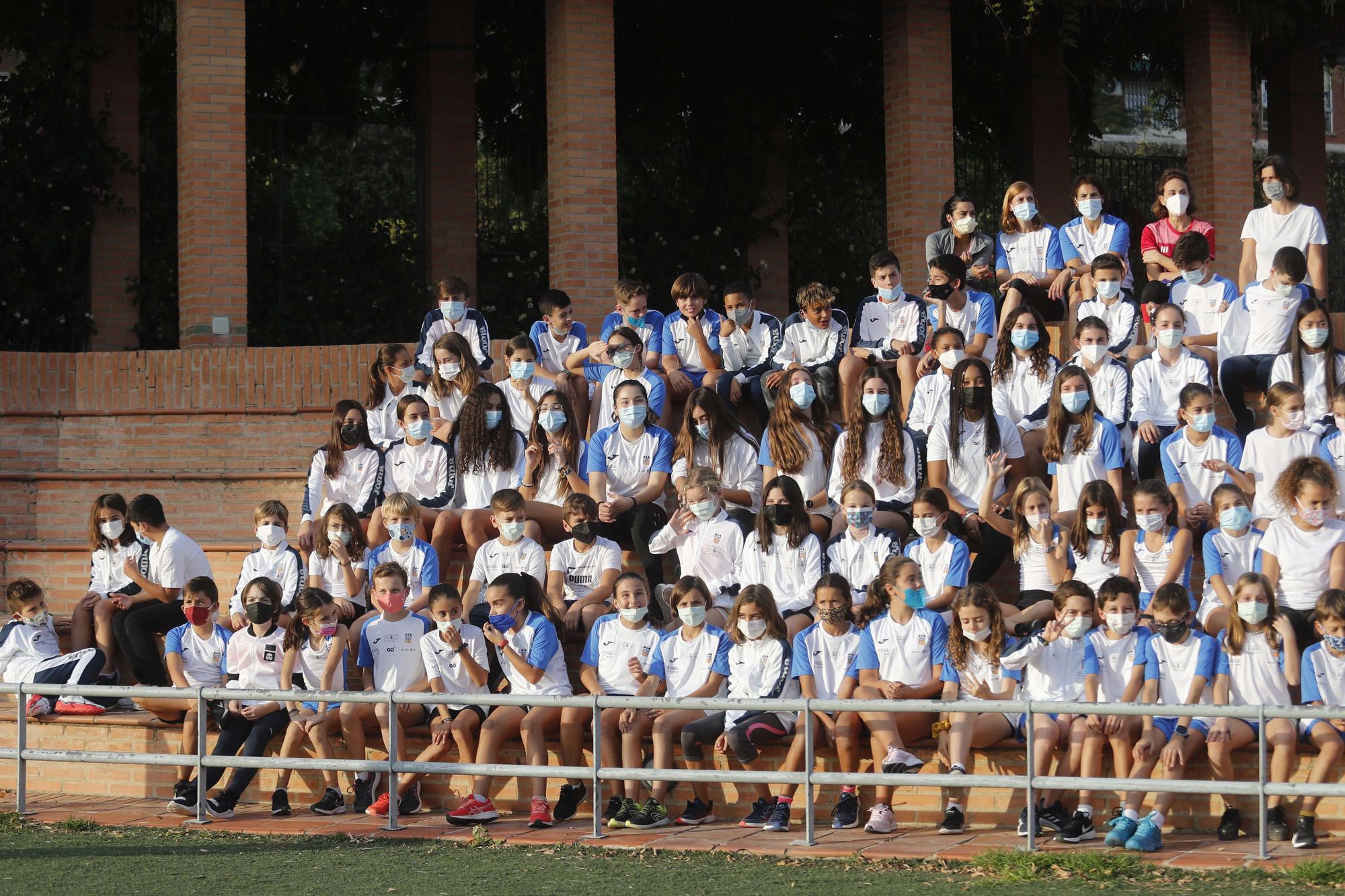 Presentación  de la escuela del Valencia Club Atletismo