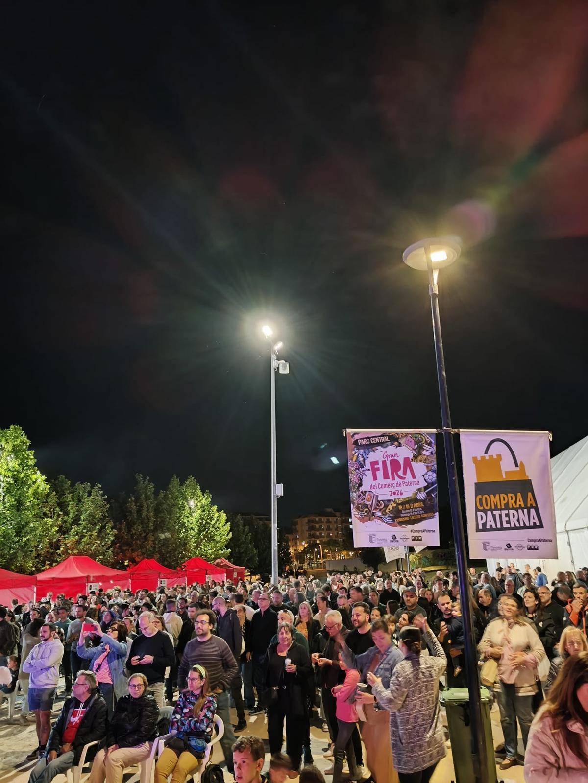Animación musical en la Feria del Comercio de Paterna 2026.