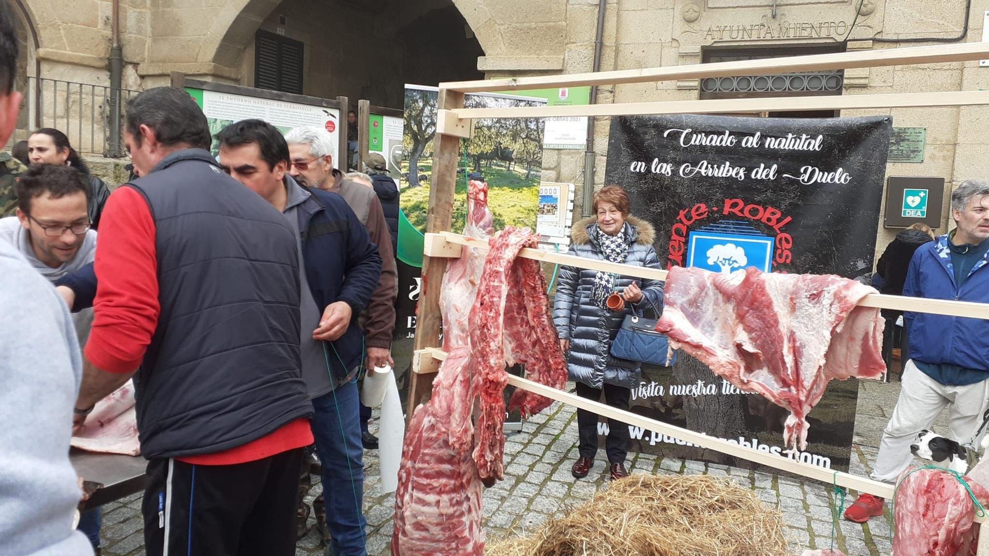 Fiesta de la matanza en Fermoselle