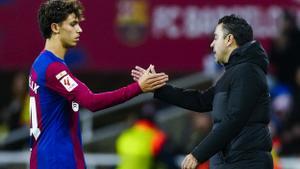 Xavi, sobre Joao Félix: Con el gol otra vez marca diferencias para el equipo