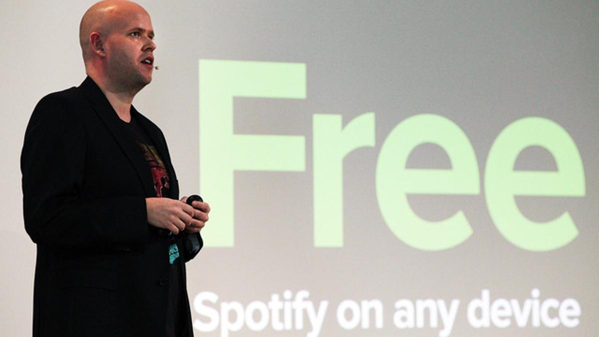 El responsable de Spotify Daniel Ek anuncia la gratuidad del servicio también para tabletas y móviles.
