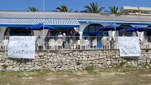 El Club de Mar de Sitges.