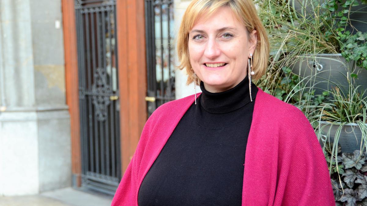 Alba Vergés, candidata d’ERC a Igualada