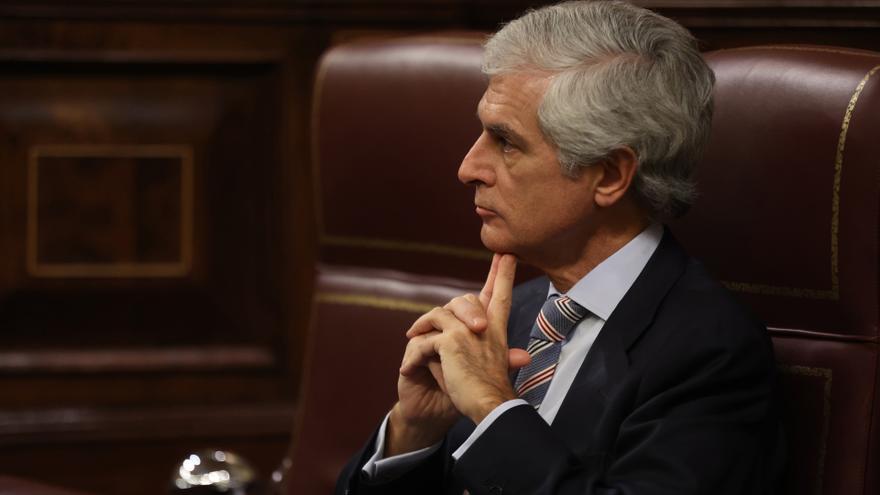 El secretario cuarto de la Mesa del Congreso de los Diputados, Adolfo Suárez Illana.