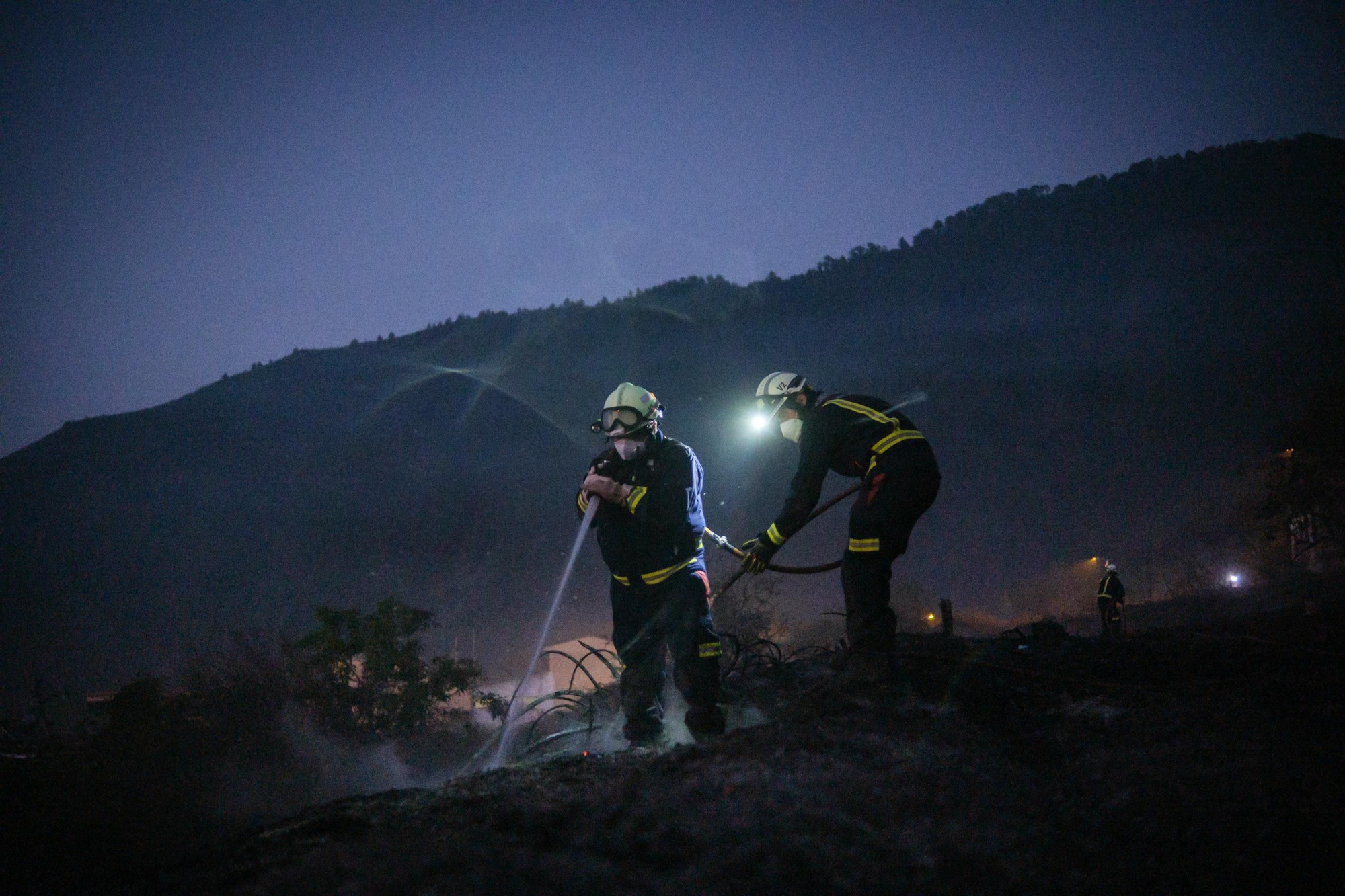 Incendio en La Orotava