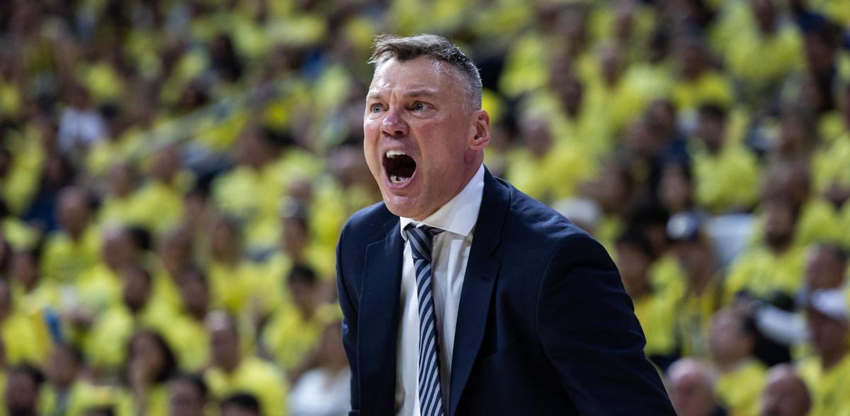 Sarunas Jasikevicius, durante el partido