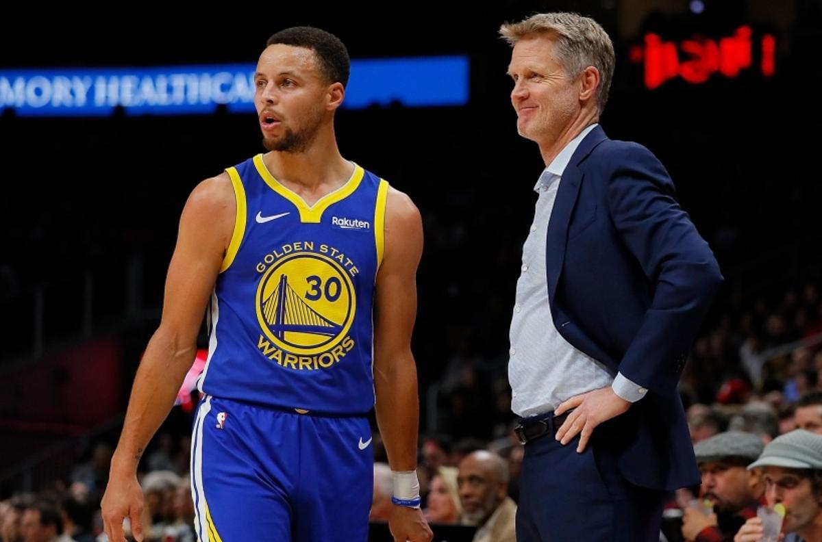 Steve Kerr y Curry