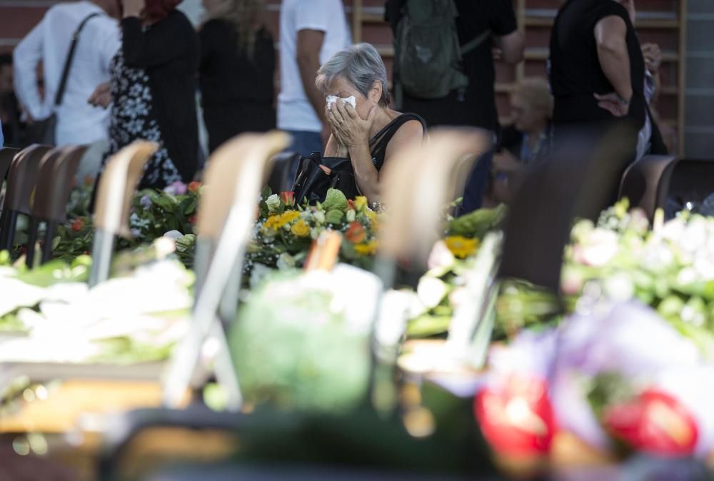 Funeral por las víctimas del terremoto de Italia