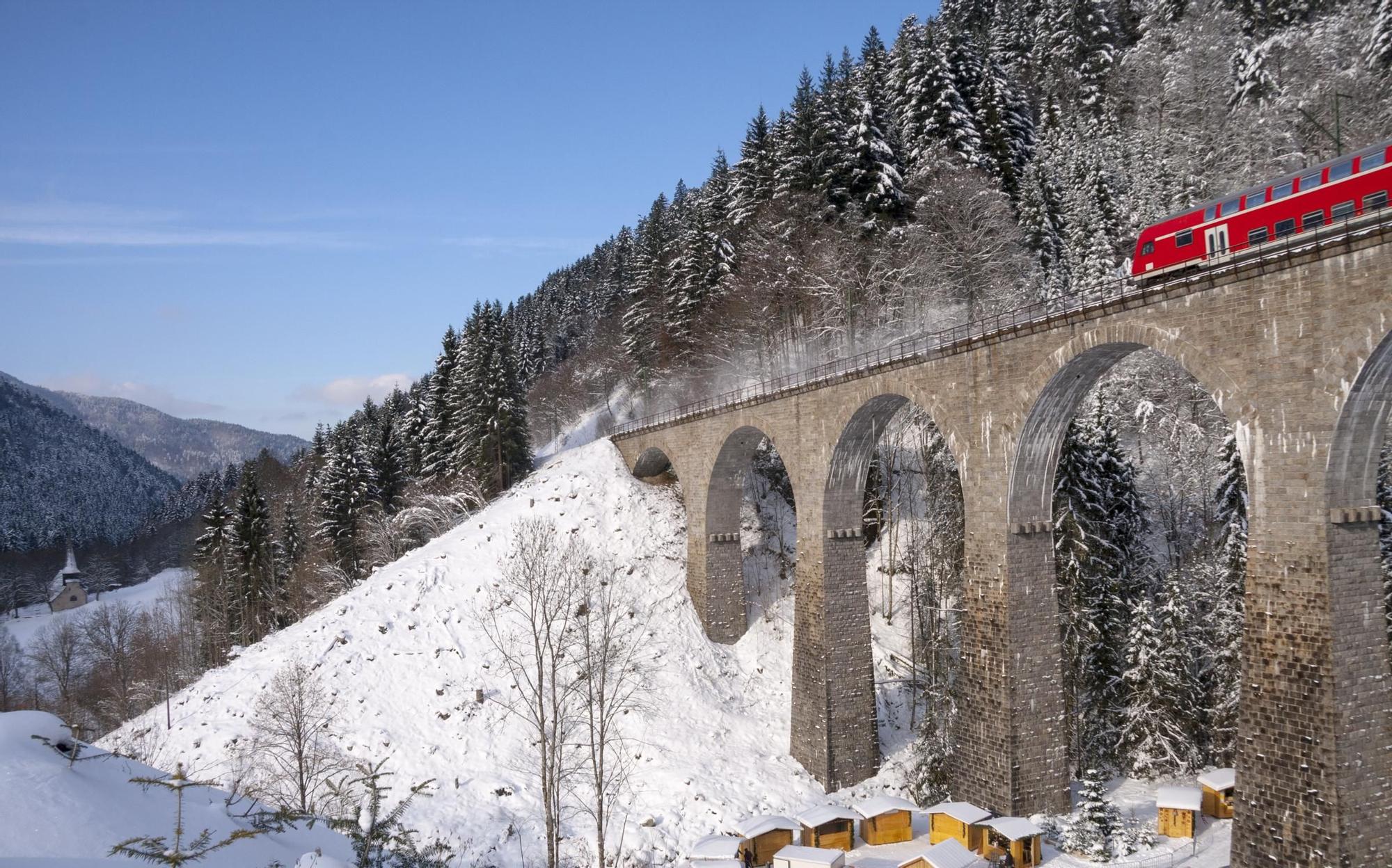 Desde la feria se pueden obtener vistas increíbles de la selva negra