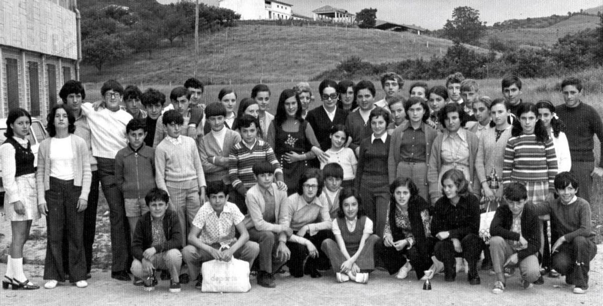 Alumnos de segundo de Bachillerato del curso 1971-72. | R. V. A.