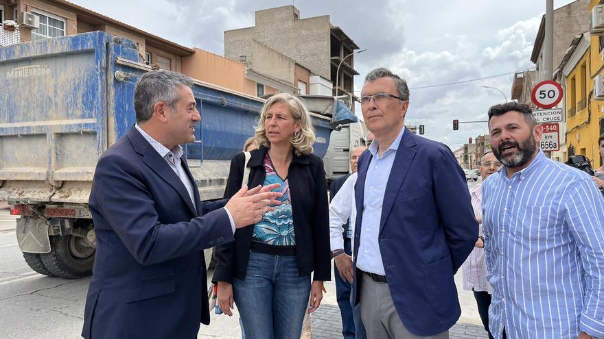 Ballesta parará &quot;de forma inmediata&quot; las obras de movilidad si gobierna en Murcia