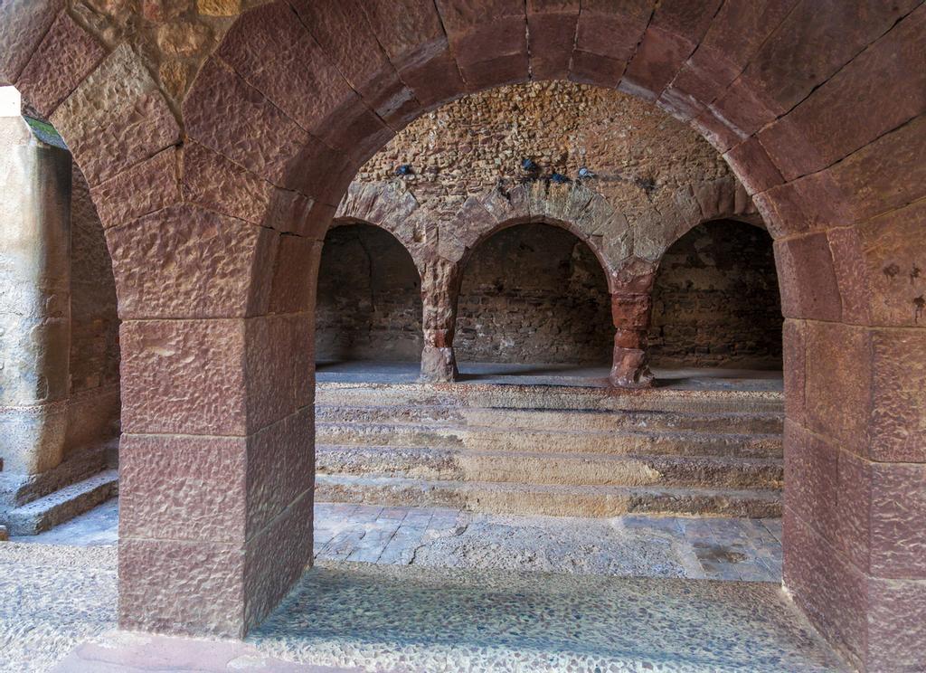 Termas romanas en Caldes de Montbui.